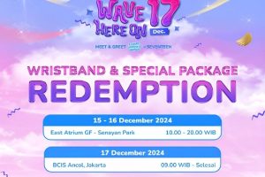 “Perhatikan Syarat dan Ketentuan Penukaran Tiket “Wave Here on 17 Dec” di Jakarta”