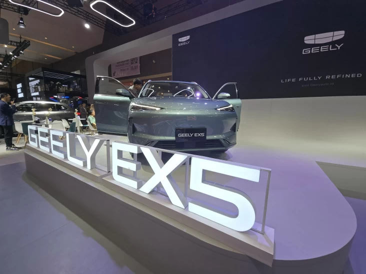 Geely EX5 Jadi Primadona di IIMS 2025