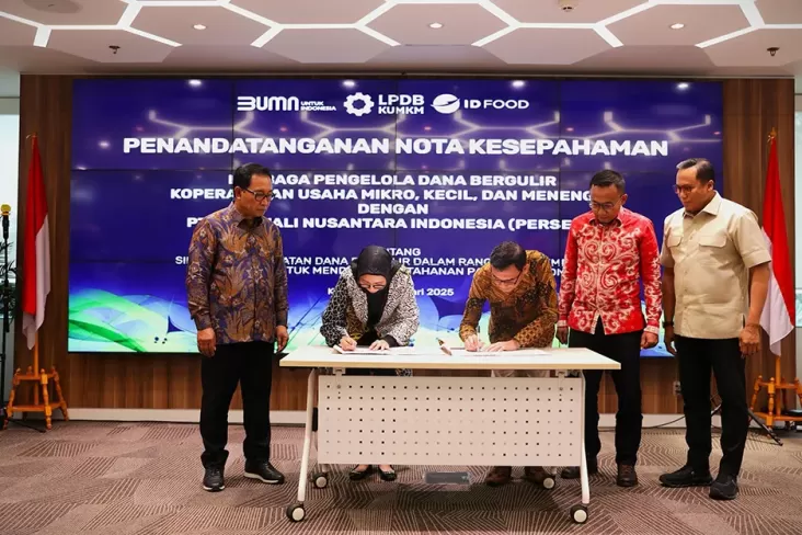 LPDB-KUMKM dan ID FOOD Kolaborasi Tingkatkan Ketahanan Pangan Nasional