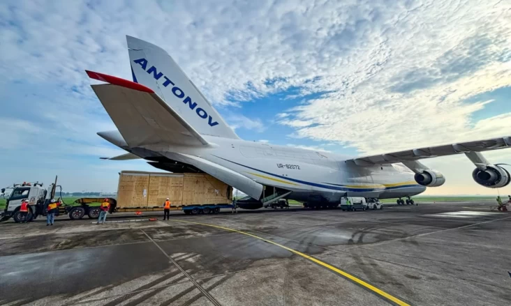 Kilatnya Perbaikan Smelter Freeport Berkat Pesawat Antonov