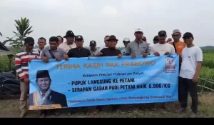 “Terima Kasih Prabowo, Tani Merdeka Apresiasi Harga Gabah Rp6500 yang Tak Sekadar Janji”