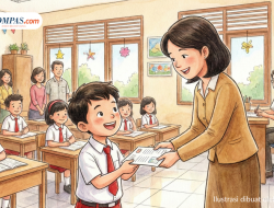 70 Contoh Catatan Wali Kelas SD Semester Ganjil, Referensi Rapor Siswa Lengkap