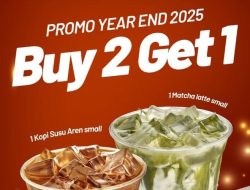 Jangan lewatkan, 24 promo makanan dan minuman akhir tahun 2025
