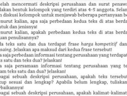 Kunci Jawaban Bahasa Indonesia Kelas 10 Halaman 93 dan 94: Membandingkan Isi Teks