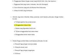 40 Soal Ujian Sekolah Bahasa Indonesia Kelas 12 SMA untuk Asesmen Nasional Kurikulum Merdeka