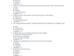 Soal PTS Bahasa Indonesia Kelas 1 SD Semester 2 Kurikulum Merdeka 2026 Lengkap dengan Pembahasan