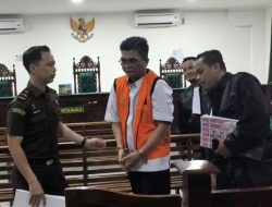 Eks Bendahara DPRD Bengkulu Utara Dihukum 4 Tahun 4 Bulan Karena Korupsi Perjalanan Dinas