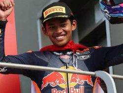 Komentar Veda Pratama Usai Jadi Pembalap Indonesia Pertama Naik Podium Moto3