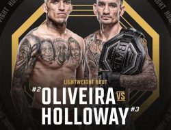 Jadwal UFC 326: Pertandingan Max Holloway vs Charles Oliveira Pagi Akhir Pekan