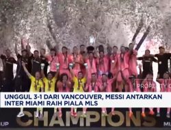 Piala Top Skor MLS: 3 Gol Messi Bawa Inter Miami Unggul atas DC United
