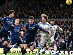 Sisa Pertandingan Arsenal vs Manchester City di Liga Inggris