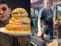 Reaksi lucu Aldi Taher saat tetangga siram air ke antrean burger, jadi seperti Dufan