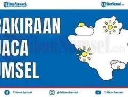 Peringatan hujan petir di 6 kecamatan OKU Timur, prakiraan cuaca 7 April 2026
